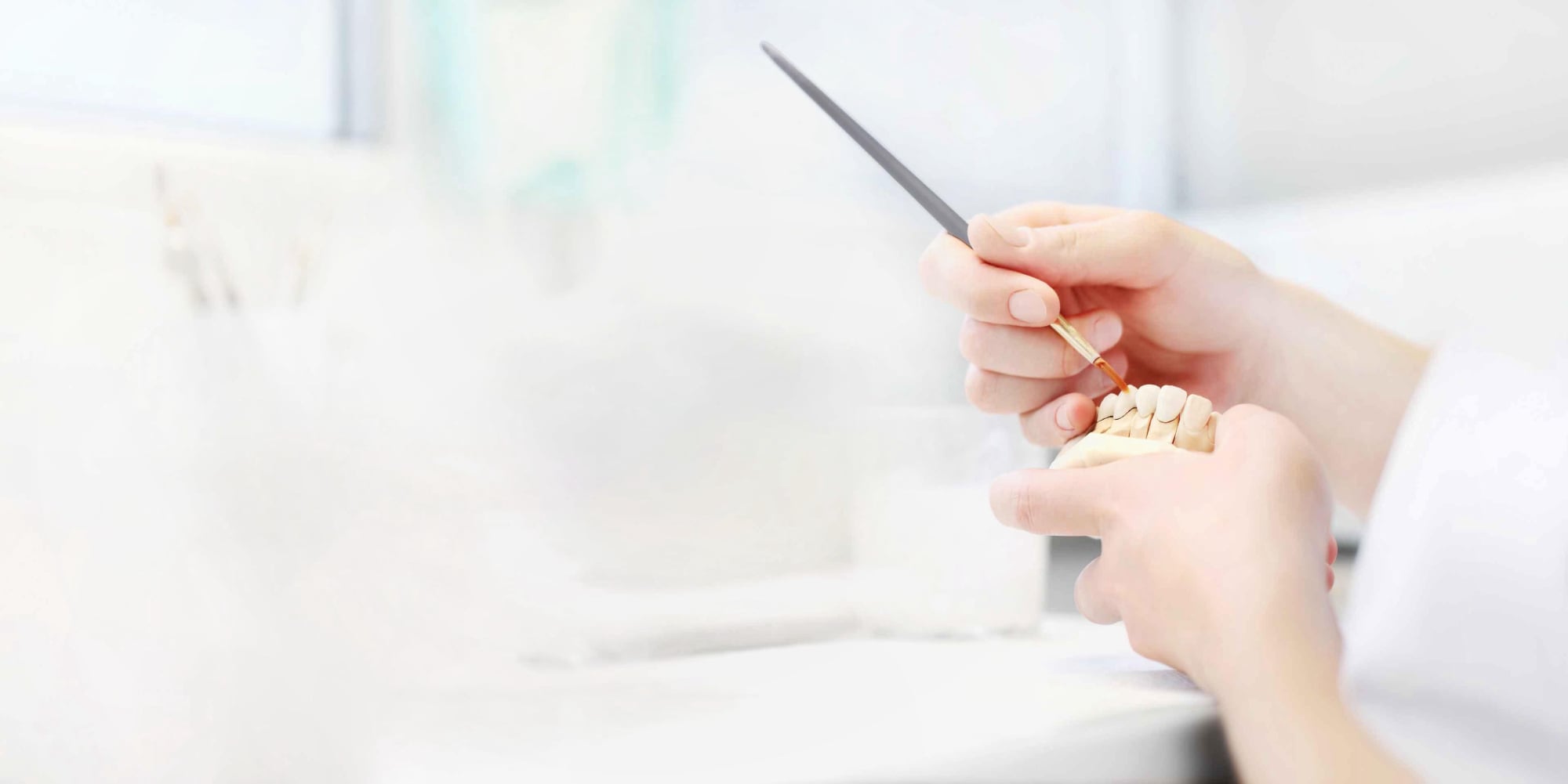 Cosmetic and removable restorations crafted at the Nature's Smiles dental lab